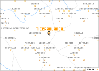 map of Tierra Blanca