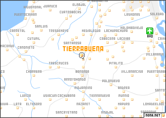 map of Tierra Buena