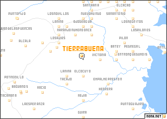 map of Tierra Buena