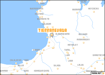 map of Tierra Nevada