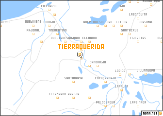 map of Tierra Querida