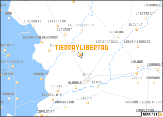 map of Tierra y Libertad