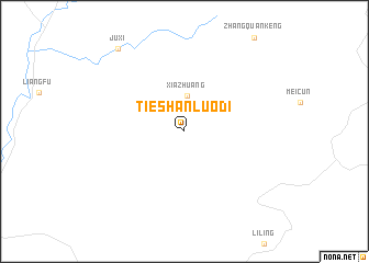 map of Tieshanluodi