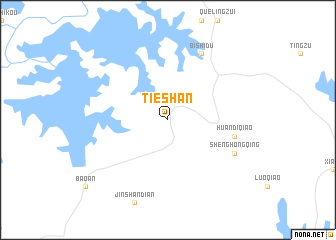 map of Tieshan