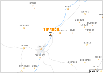 map of Tieshan