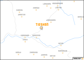 map of Tieshan