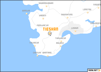 map of Tieshan