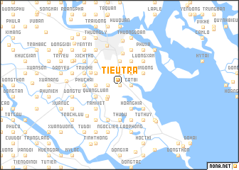 map of Tiểu Trà