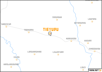 map of Tieyupu