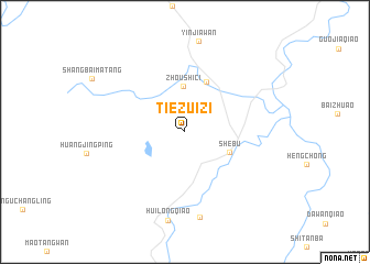 map of Tiezuizi