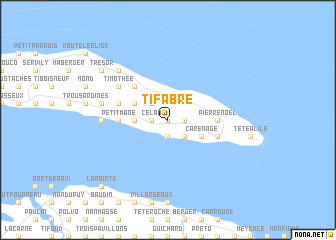 map of Ti Fabre