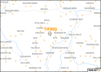 map of Tifaou