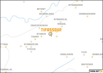 map of Tifassour