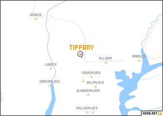 map of Tiffany
