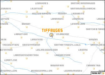 map of Tiffauges