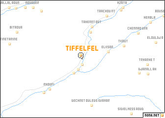 map of Tiffelfel