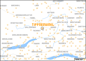 map of Tiffnerwinkl