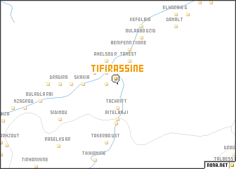 map of Tifirassine