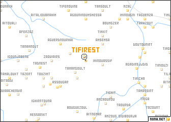 map of Tifirest