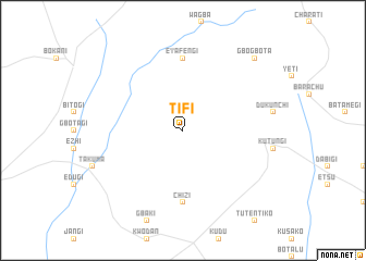 map of Tifi