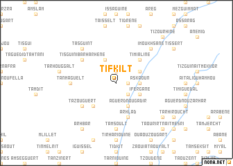 map of Tifkilt