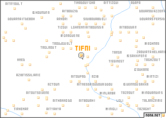 map of Tifni