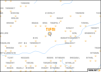 map of Tifni