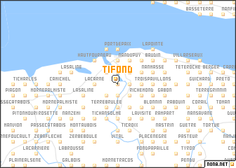 map of Ti Fond