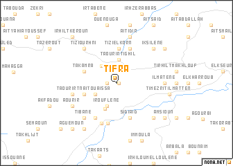 map of Tifra