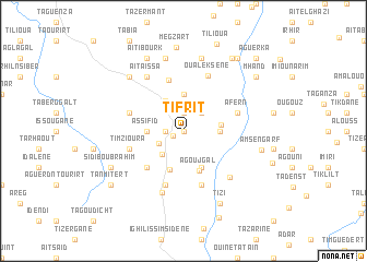 map of Tifrit