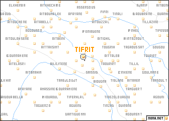 map of Tifrit
