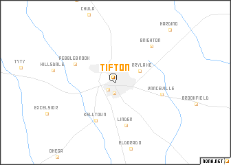 Tifton Ga Zip Code Map - Map