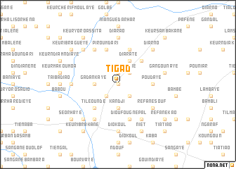 map of Tigad