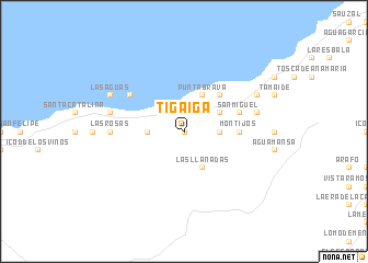 map of Tigaiga