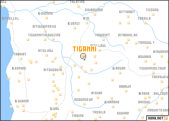 map of Tigammi