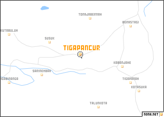 map of Tigapancur