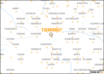 map of Tigaraout