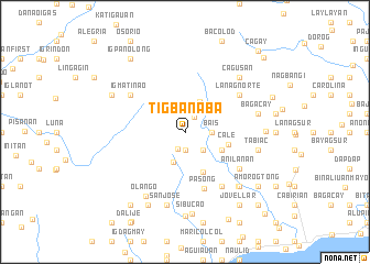 map of Tigbanaba
