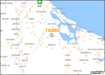 map of Tigbao