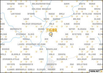 map of Tigba