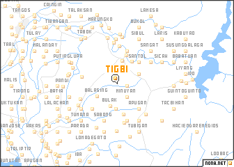 map of Tigbi