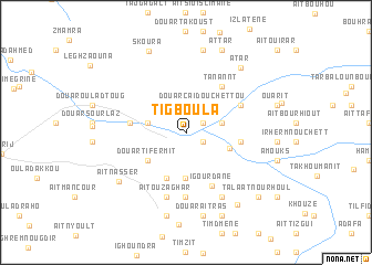 map of Tigboula