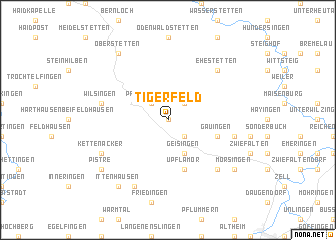 map of Tigerfeld