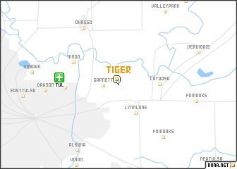 map of Tiger