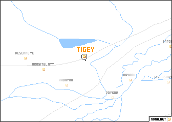 map of Tigey