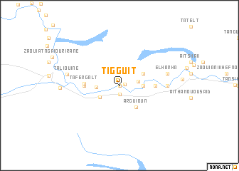 map of Tigguit