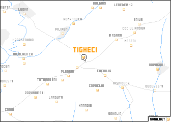 map of Tigheci