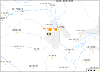 map of Tighina