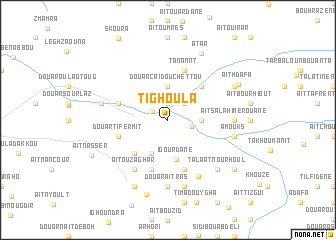 map of Tighoula