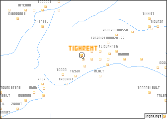 map of Tighremt